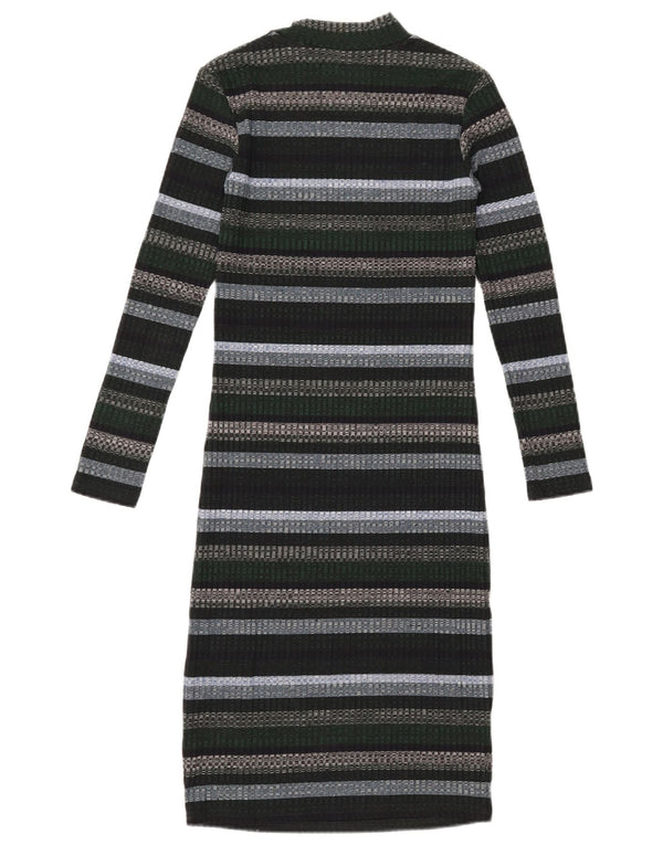 Superdry Damen Pulloverkleid UK 8 Small Mehrfarbig gestreift