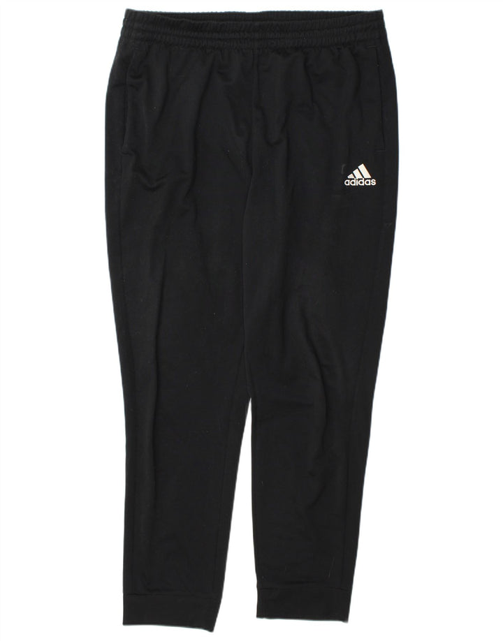 Adidas Herren-Trainingshose, Jogginghose, Größe L, Schwarz, Polyester