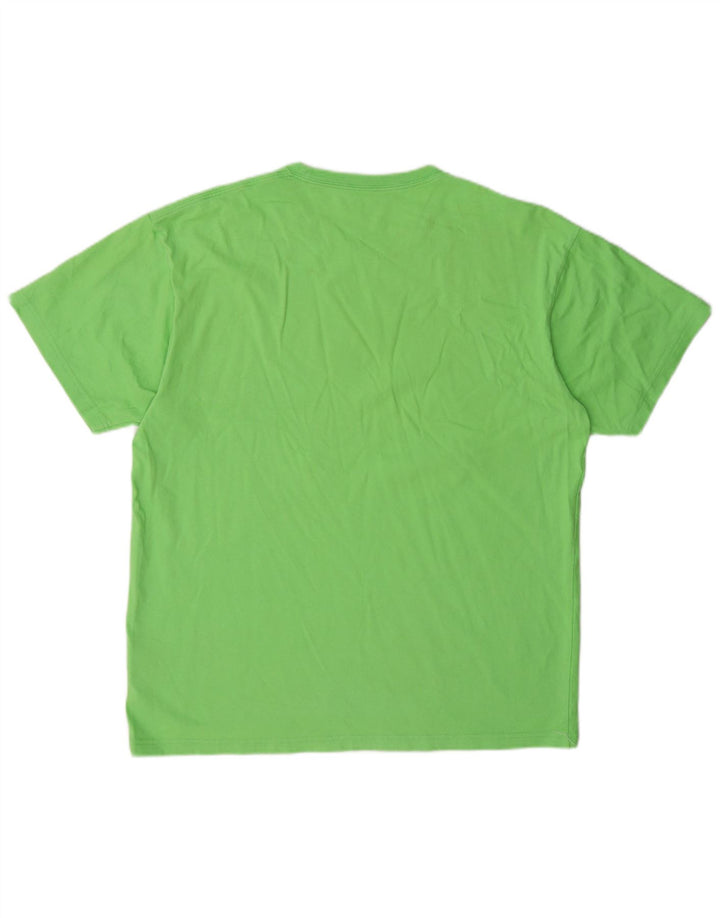 Carhartt Herren T-Shirt Top Large Grün Baumwolle