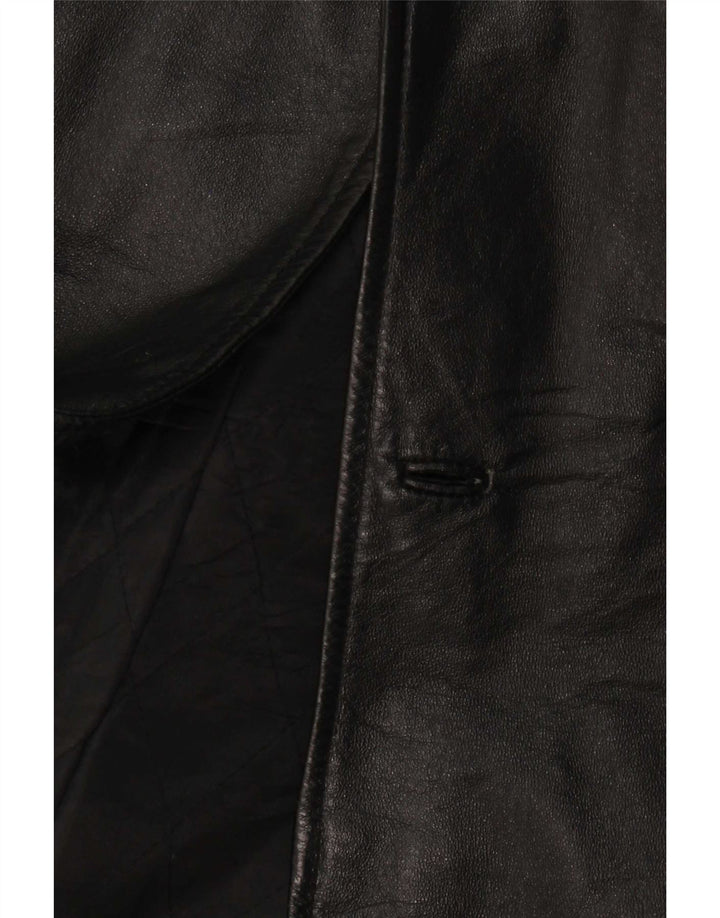 Conbipel Herren Lederjacke UK 38 Medium Schwarz