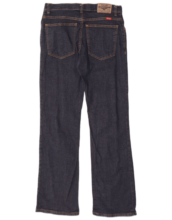 Wrangler Girls Classic Bootcut Jeans 15-16 Years W30 L31 Navy Blue Cotton