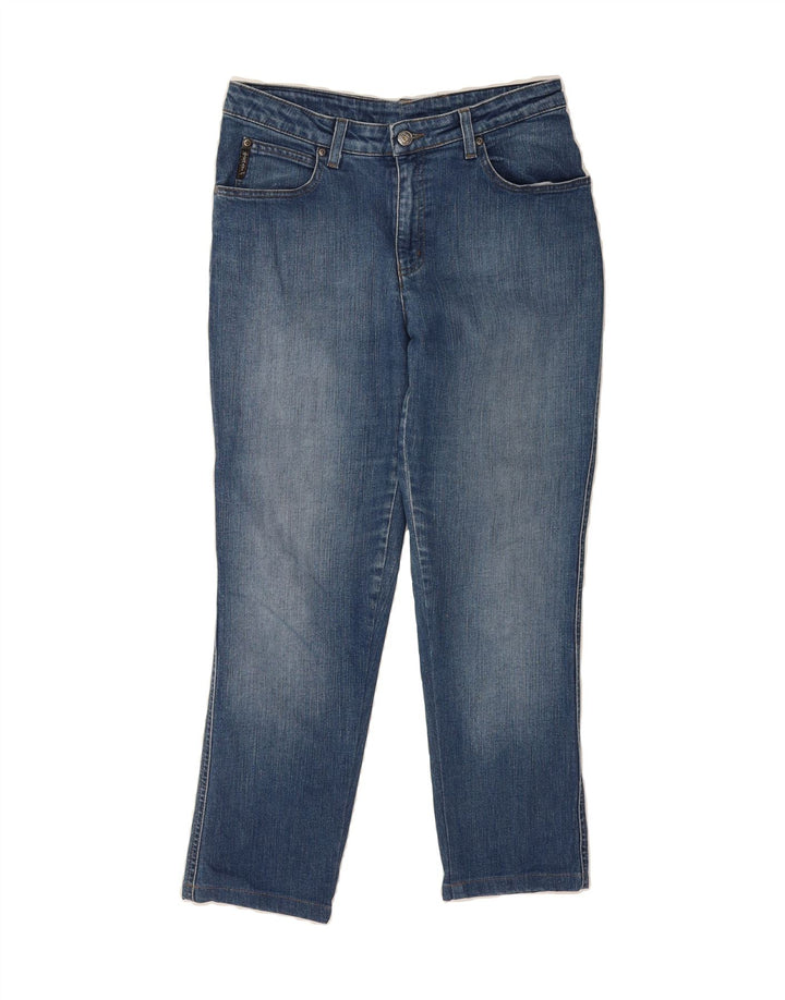 ARMANI Womens Slim Jeans W33 L27 Blue Vintage Armani and Second-Hand Armani from Messina Hembry 