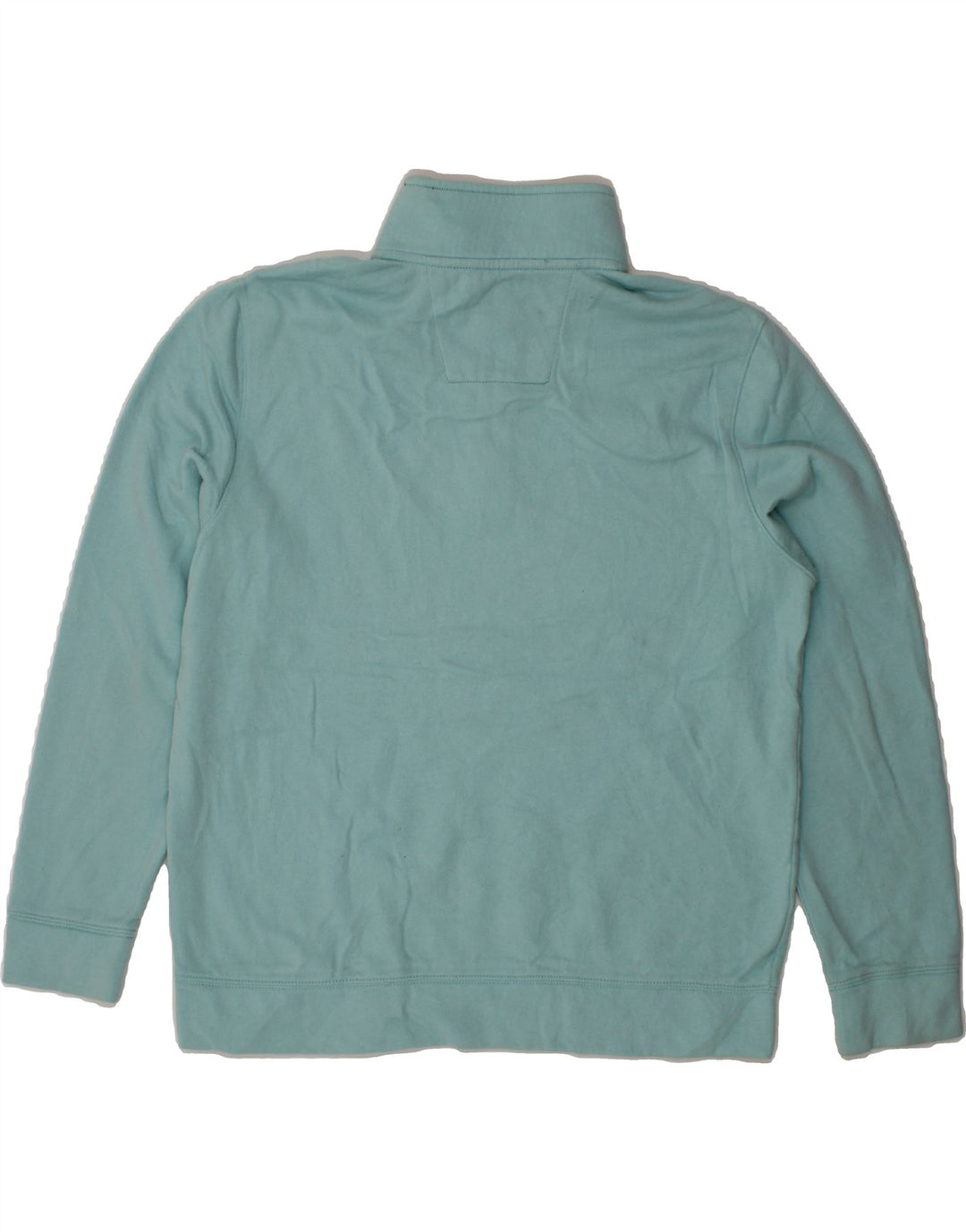 NAUTICA Mens Zip Neck Sweatshirt Jumper Large Blue Cotton Vintage Nautica and Second-Hand Nautica from Messina Hembry 