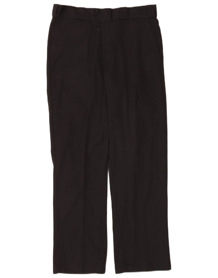 Dickies Herren Straight Chino Hose W34 L32 Schwarz Polyester