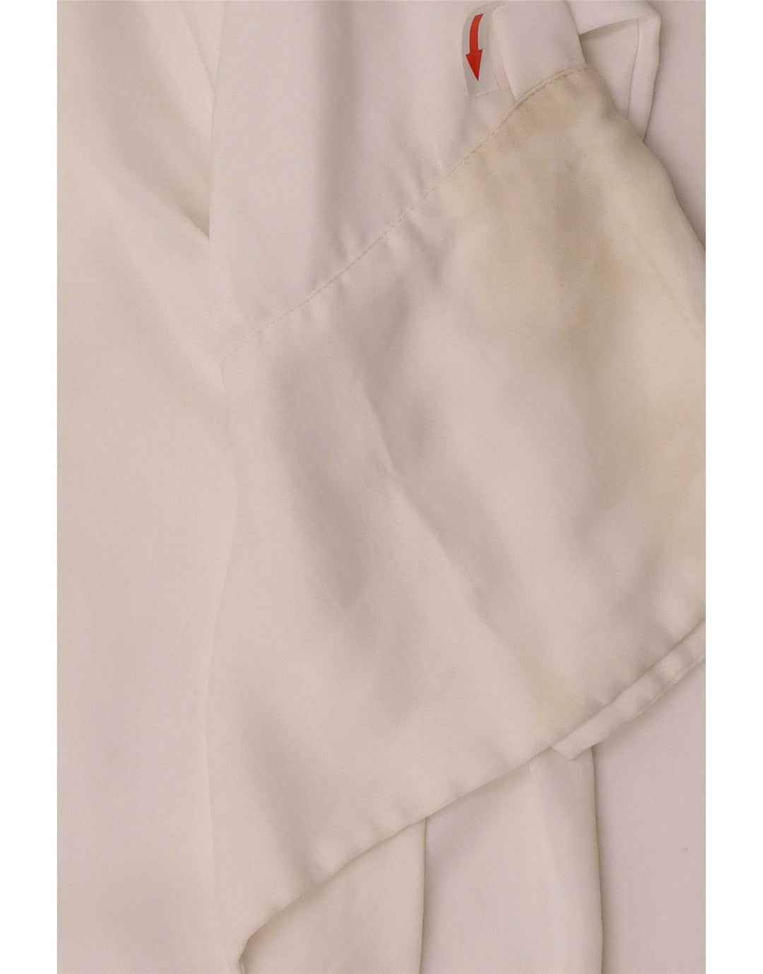 Zara Damen Hemdbluse UK 10 Small Weiße Viskose
