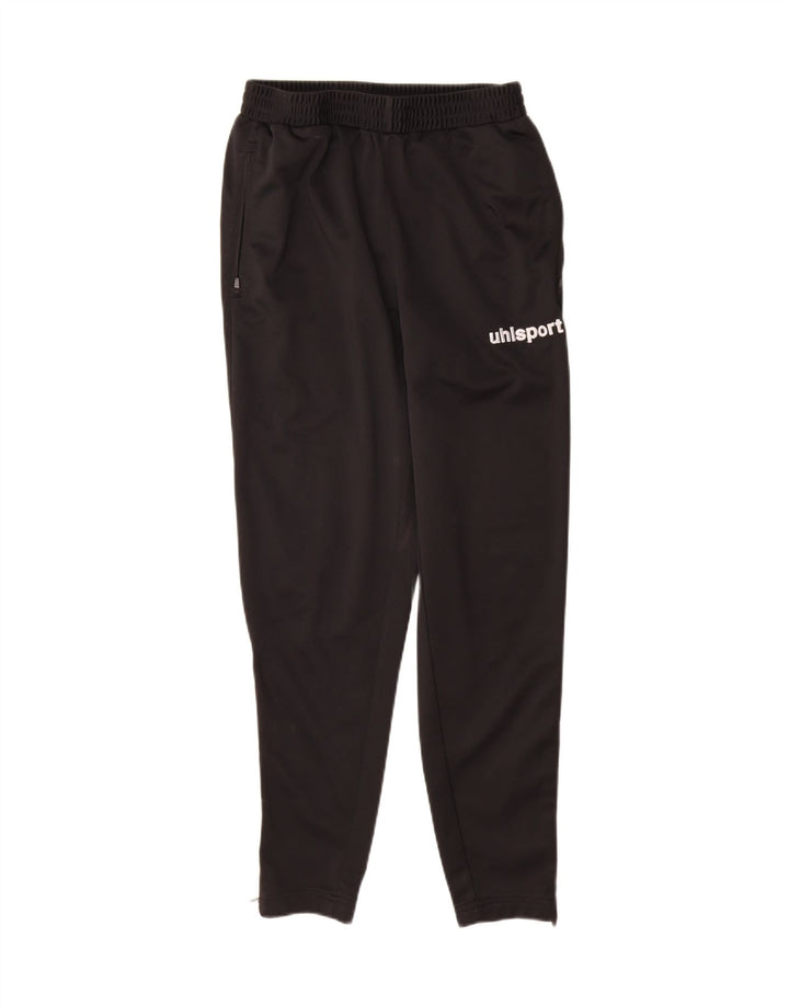Uhlsport Herren-Trainingshose mit Grafik, Größe S, Schwarz, Polyester