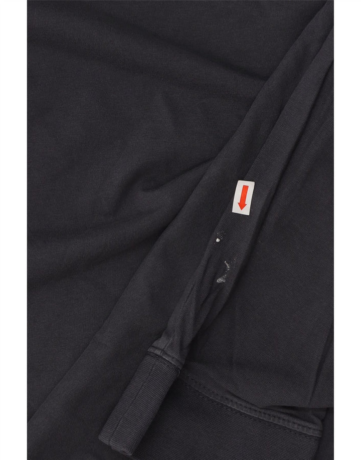 EDDIE BAUER Herren Top Langarm XL Marineblau Baumwolle