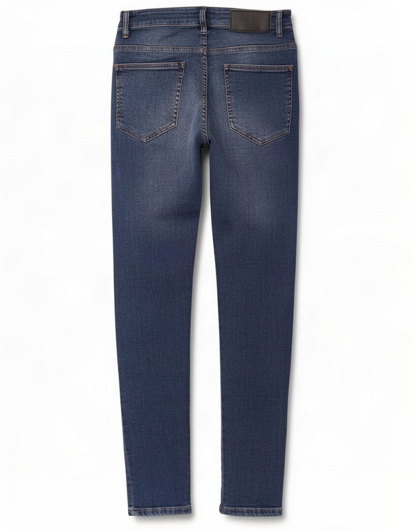 Zara Damen Slim Jeans EU 40 Mittel W31 L30 Blaue Baumwolle