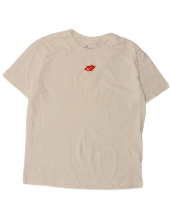 NIKE Herren T-Shirt Top Small Weiß