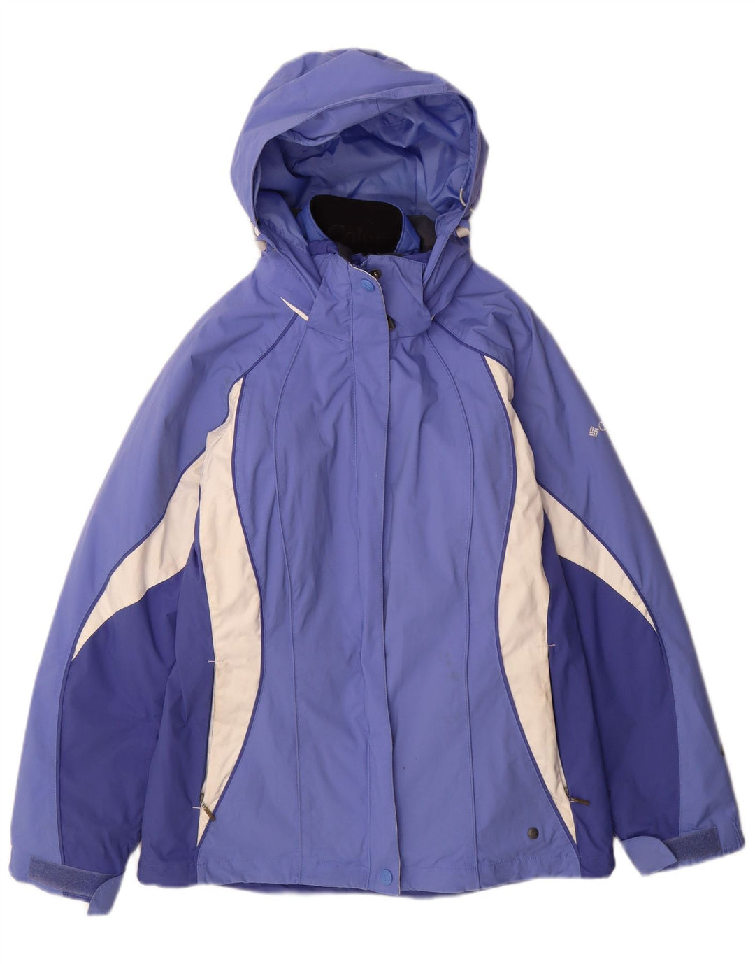 Columbia Damen Interchange Windjacke UK 10 Small Blue Colourblock