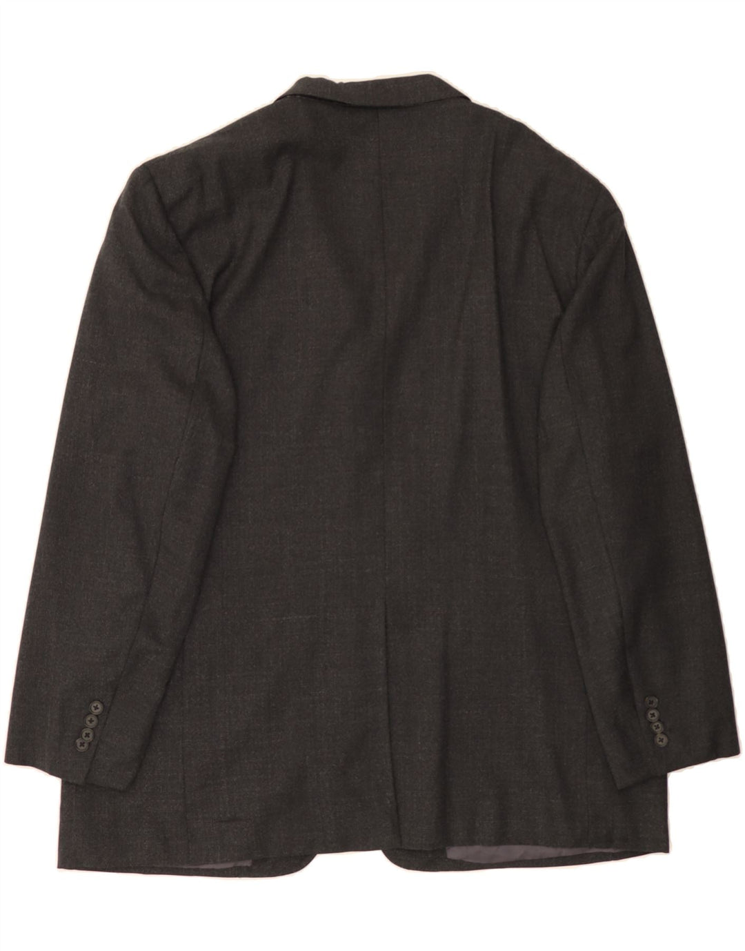 BROOKS BROTHERS Mens 2 Button Blazer Jacket IT 50 Large Grey Wool Vintage Brooks Brothers and Second-Hand Brooks Brothers from Messina Hembry 