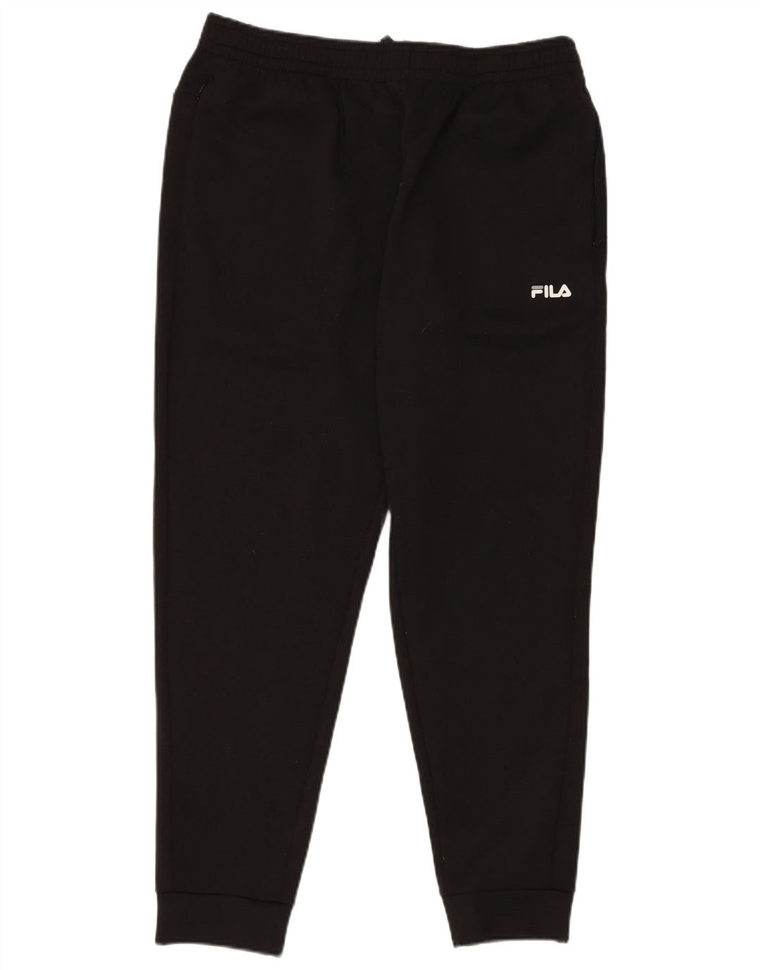 FILA Herren-Trainingshose, Jogginghose, Größe L, Schwarz, Polyester