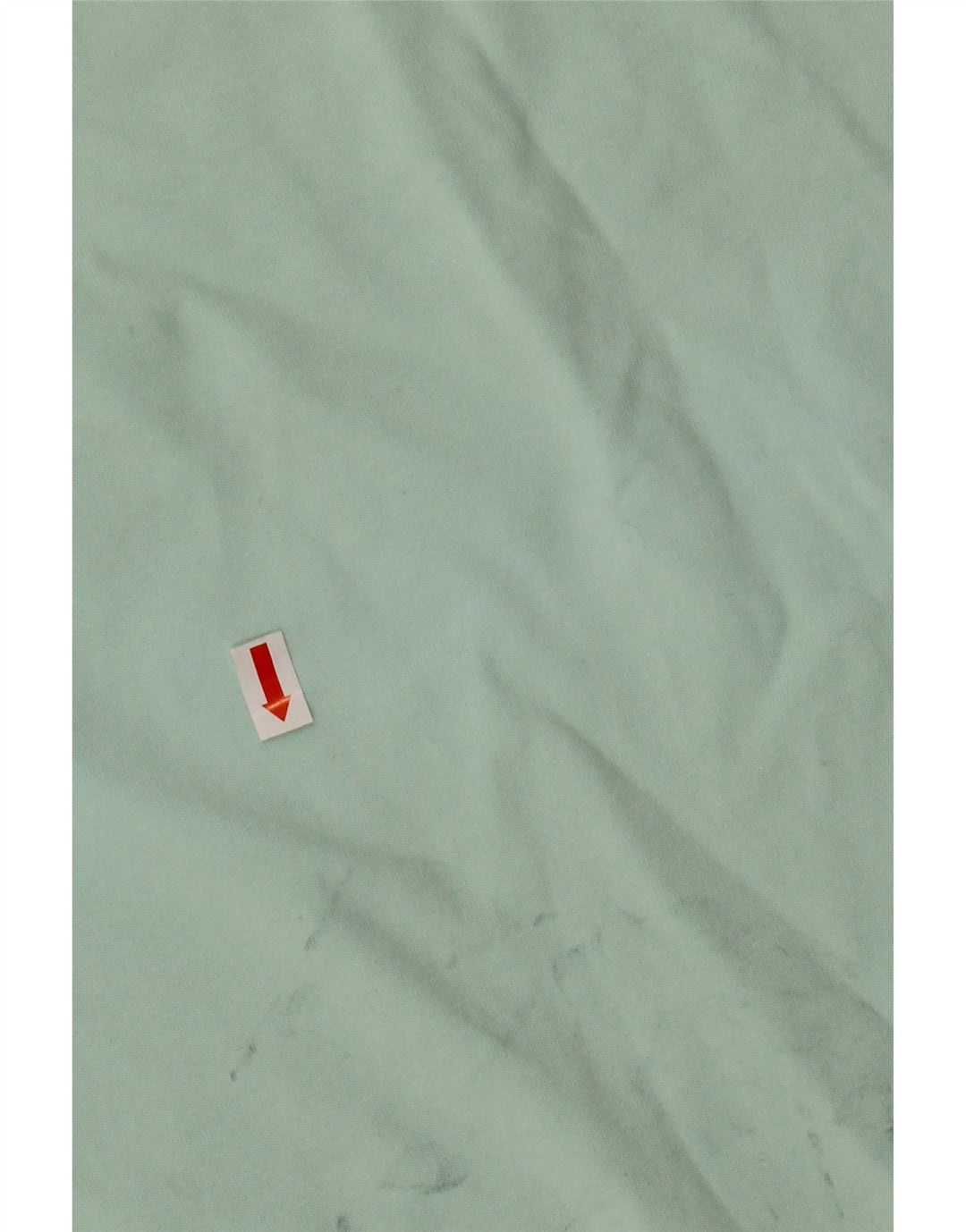 NEW BALANCE Damen Grafik T-Shirt Top UK 14 Mittelgrüne Baumwolle