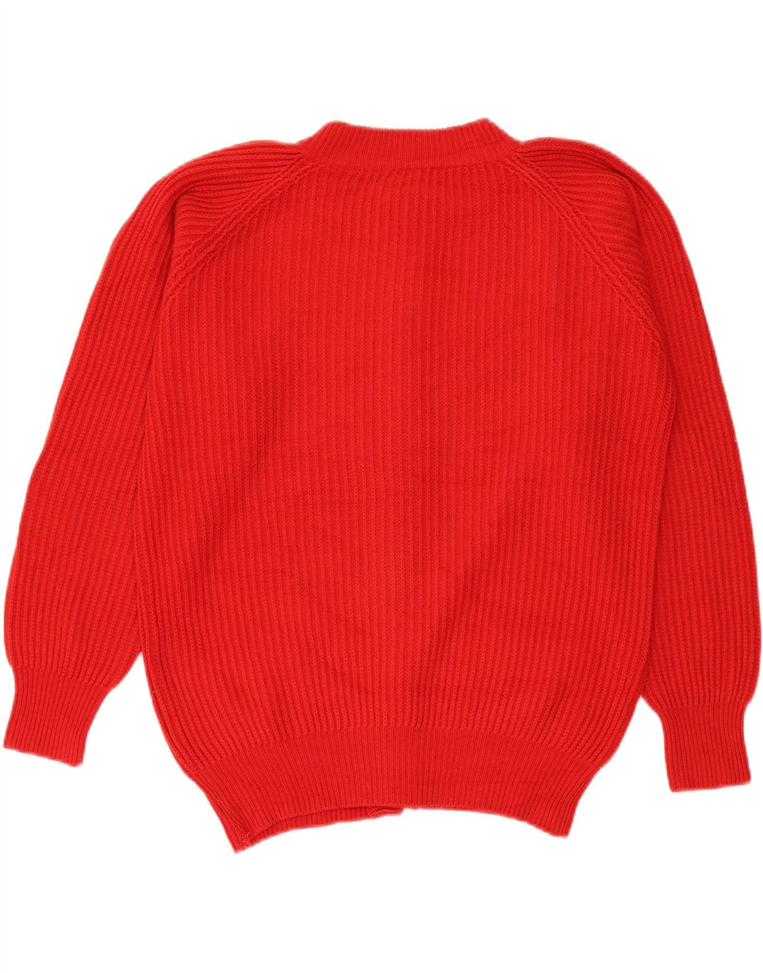 Vintage Herren Strickjacke Größe 46 XL Rot