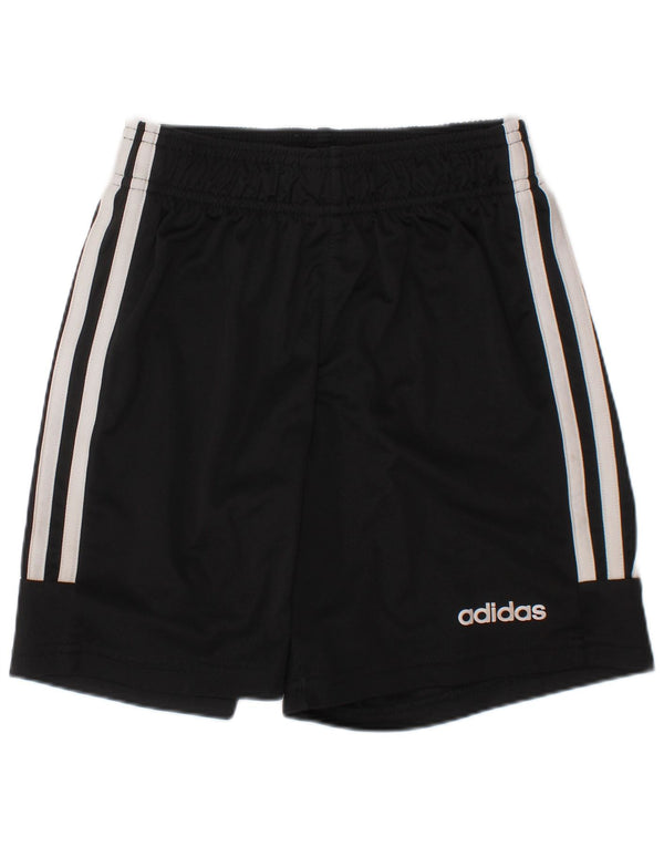 ADIDAS Sportshorts für Jungen, 9–10 Jahre, schwarzes Polyester