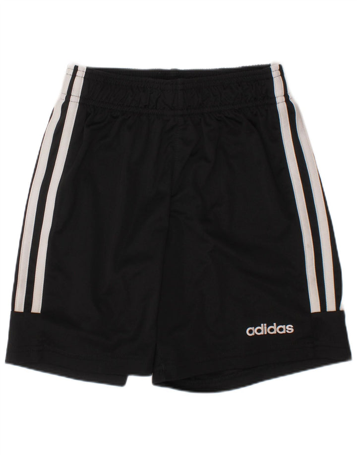 ADIDAS Sportshorts für Jungen, 9–10 Jahre, schwarzes Polyester
