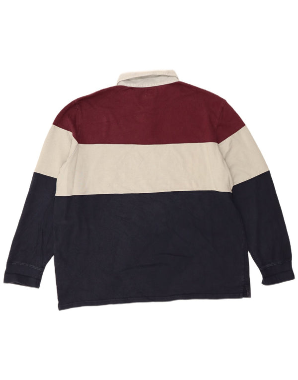 Levi's Herren-Rugby-Poloshirt mit Grafik, 2XL, mehrfarbig, Farbblock
