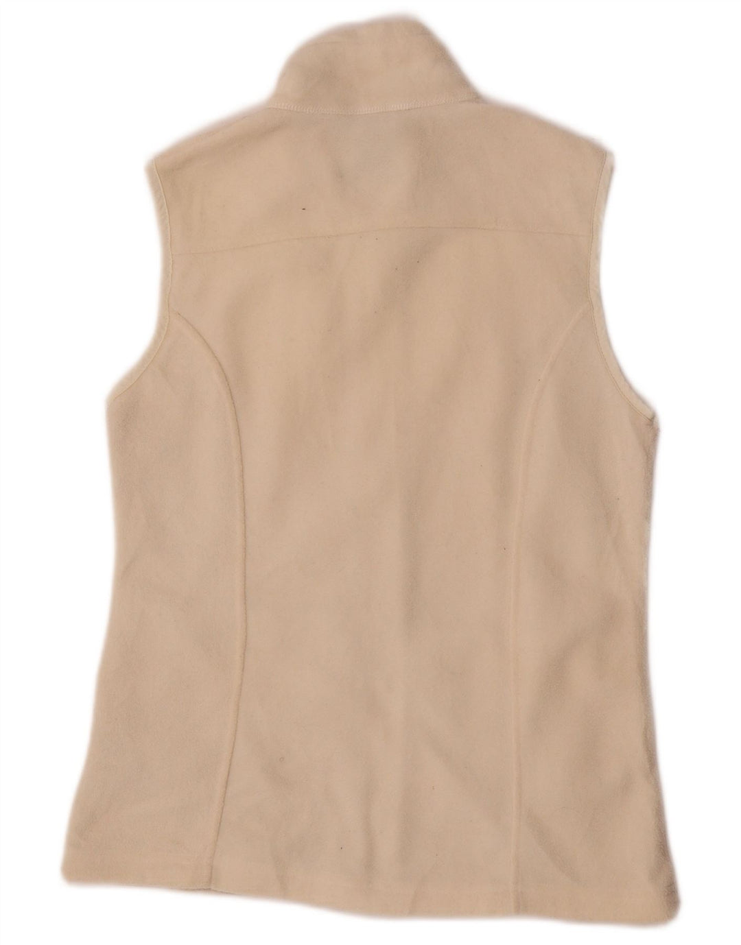 Eddie Bauer Damen Fleeceweste UK 10 Small Off White