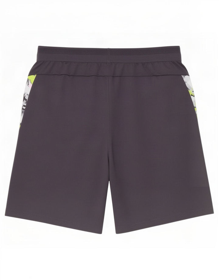 Puma Herren Sportshorts mittelgraues Colourblock-Polyester