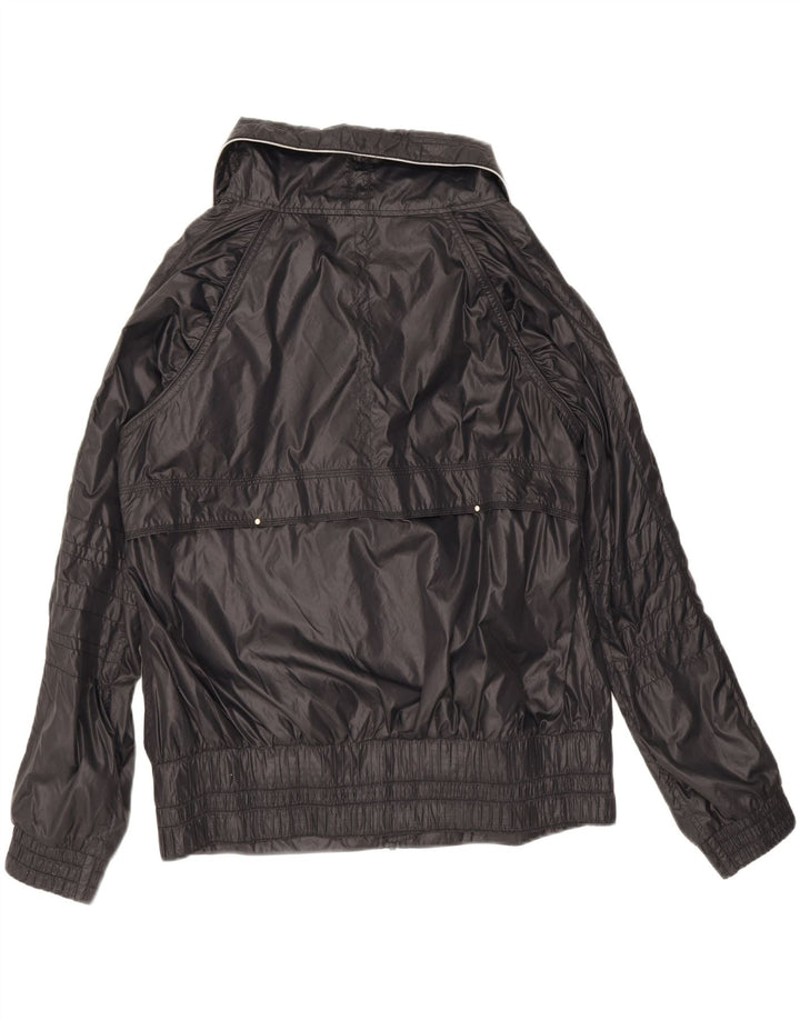 Reebok Herren Bomberjacke UK 42 XL Schwarz Nylon