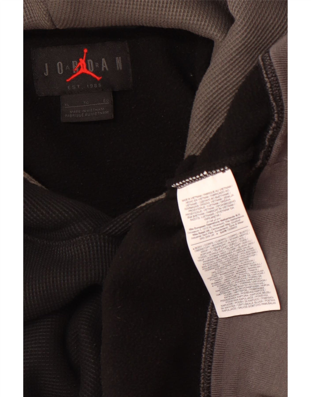 Jordan Herren Graphic Hoodie Pullover XL Schwarz Polyester