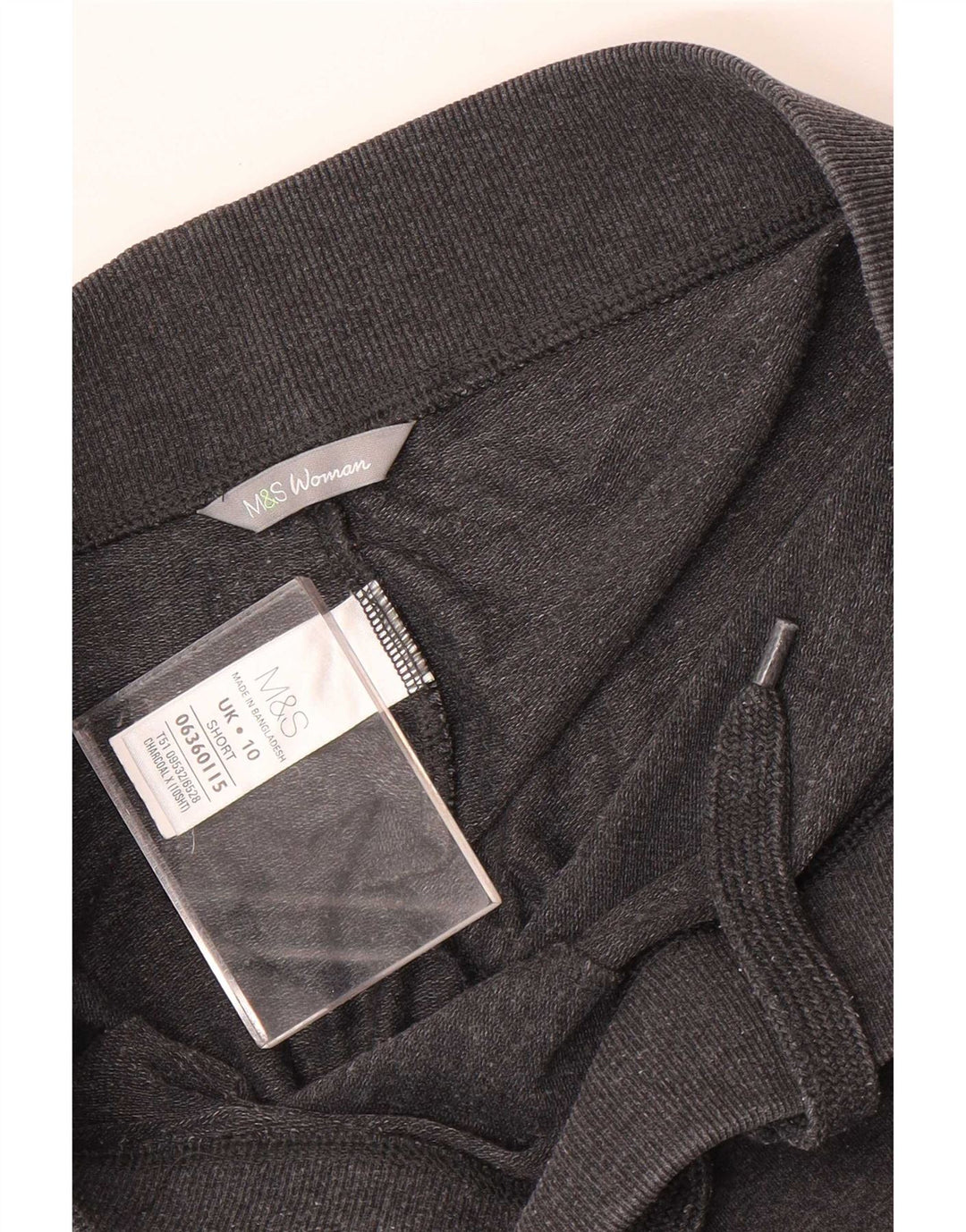 Marks & Spencer Trainingshose für Damen, UK 10, Größe S, Grau, Baumwolle