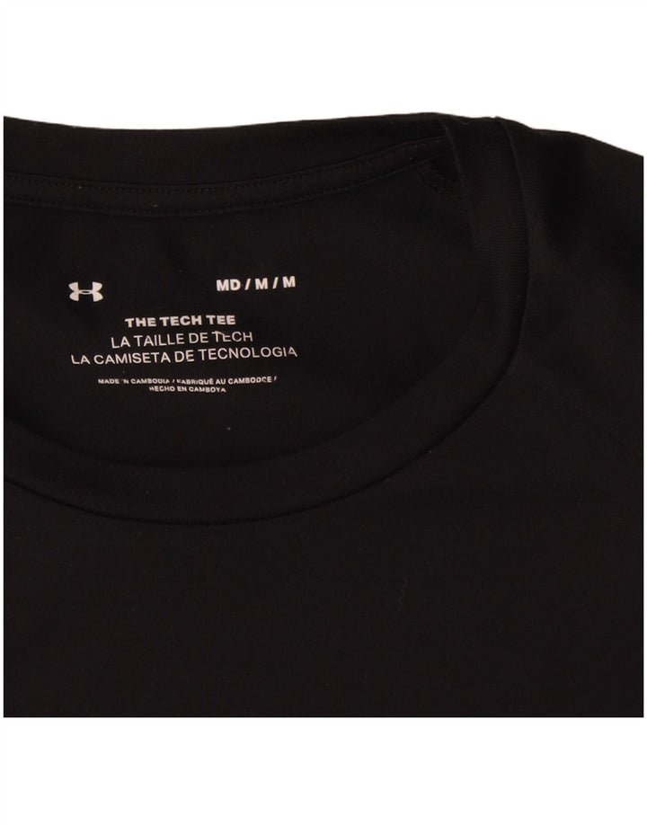 Under Armour Herren T-Shirt Top Medium Schwarz Polyester