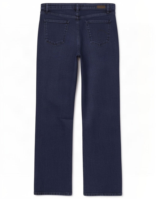 Marks & Spencer Damen Per Una Bootcut Jeans UK 14 Medium W30 L29 Marineblau