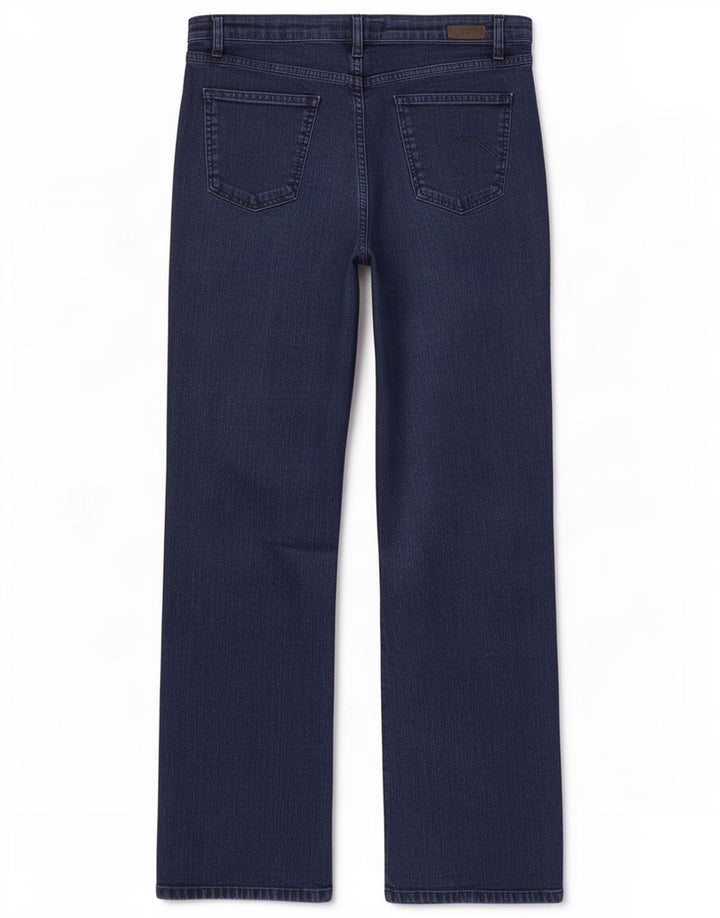 Marks & Spencer Damen Per Una Bootcut Jeans UK 14 Medium W30 L29 Marineblau