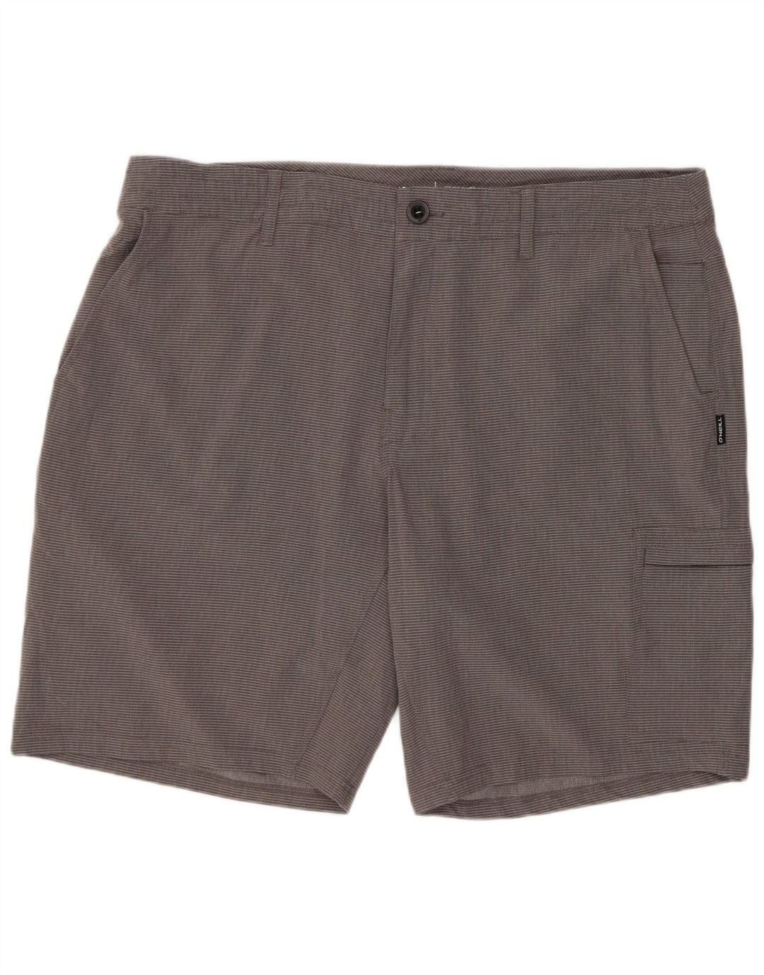 O'Neill Herren Cargoshorts W38 XL Grau gestreift Polyester