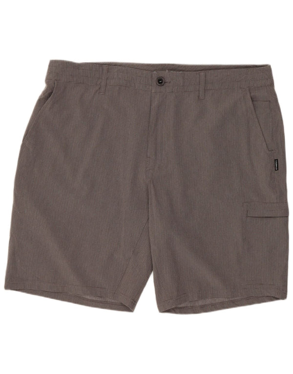 O'Neill Herren Cargoshorts W38 XL Grau gestreift Polyester