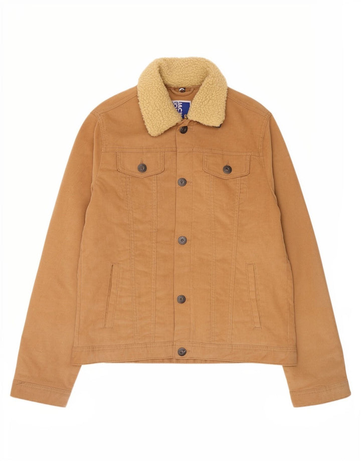 Jack & Jones Cordjacke für Jungen, 13–14 Jahre, beige Baumwolle