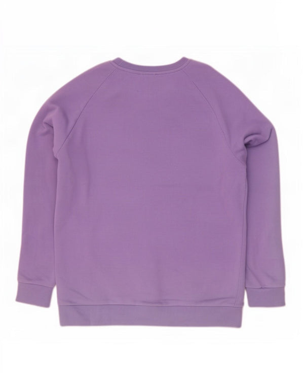 Adidas Herren Sweatshirt Pullover Small Lila Baumwolle