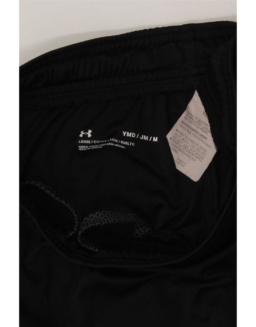 Under Armour Jungen Graphic Sport Shorts 9–10 Jahre Mittelschwarzes Polyester