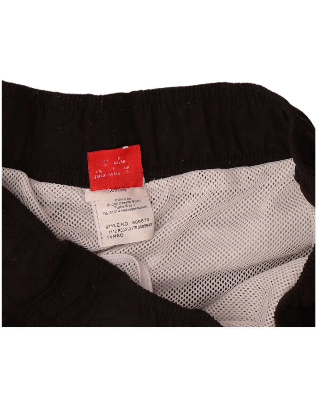 Puma Herren Graphic Sport Shorts Small Schwarz Colourblock Polyester