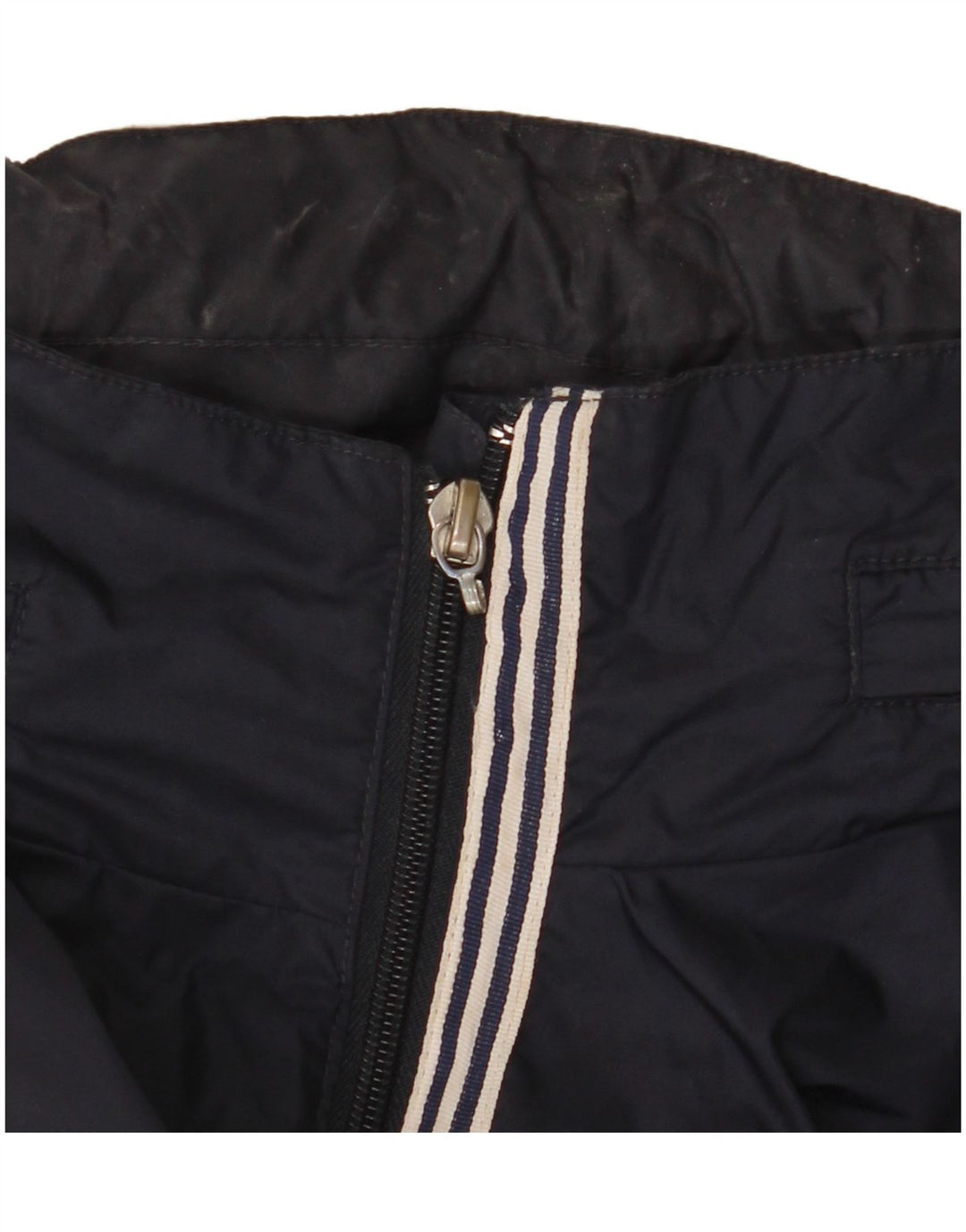 Armani Jeans Herren Regenjacke UK 40 Large Marineblau Polyamid
