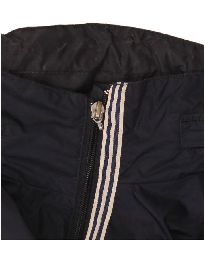 Armani Jeans Herren Regenjacke UK 40 Large Marineblau Polyamid