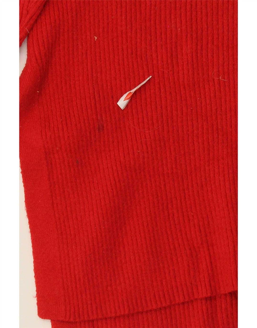 Marks & Spencer Damen-Pullover, übergroß, V-Ausschnitt, Gr. 10, Größe S, Rot