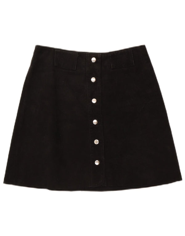 Vintage Damen Minirock W27 Small Schwarz
