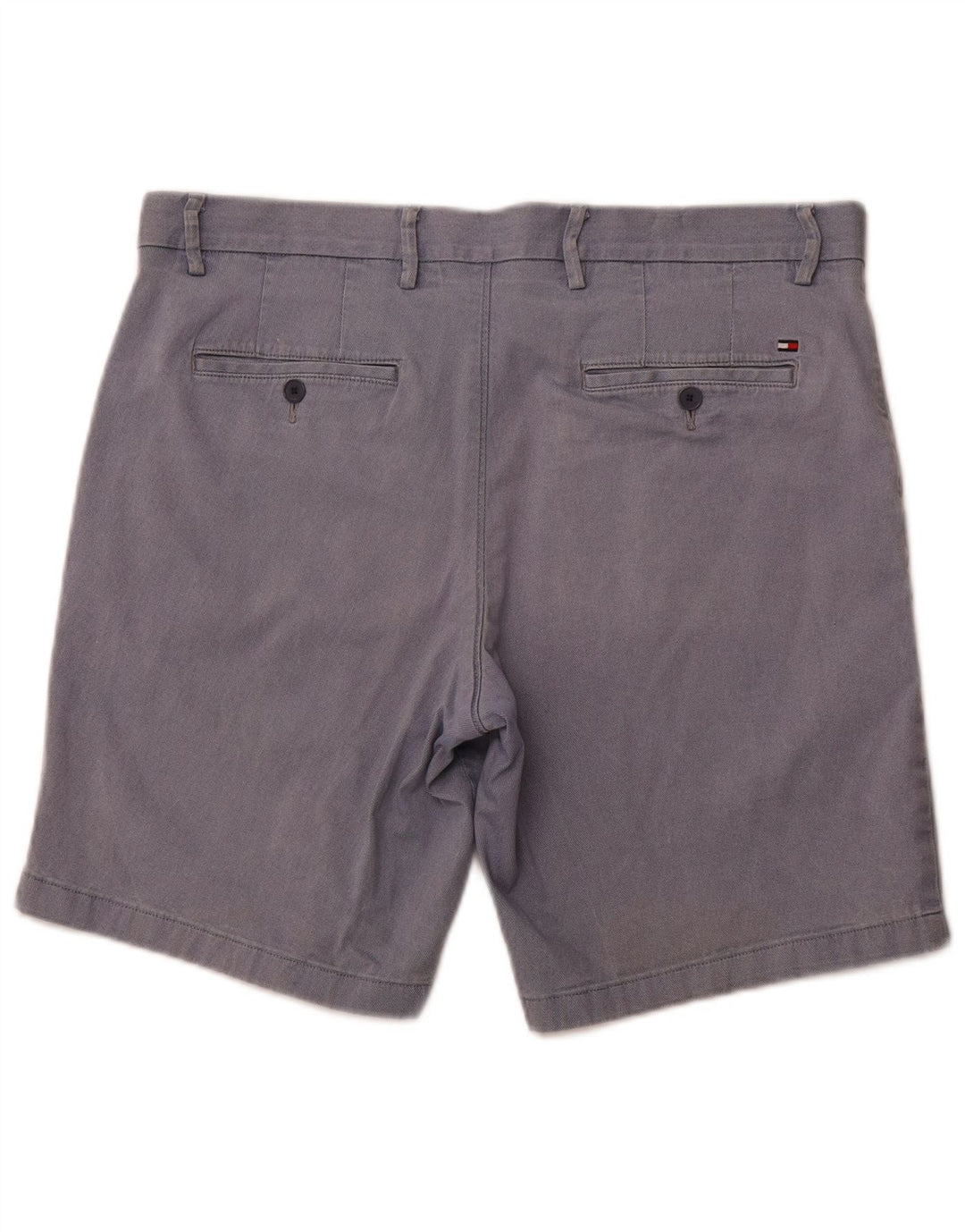 TOMMY HILFIGER Herren Chino Shorts W36 Große blaue Baumwolle