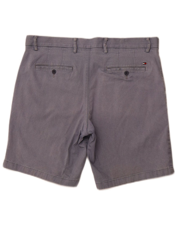 TOMMY HILFIGER Herren Chino Shorts W36 Große blaue Baumwolle