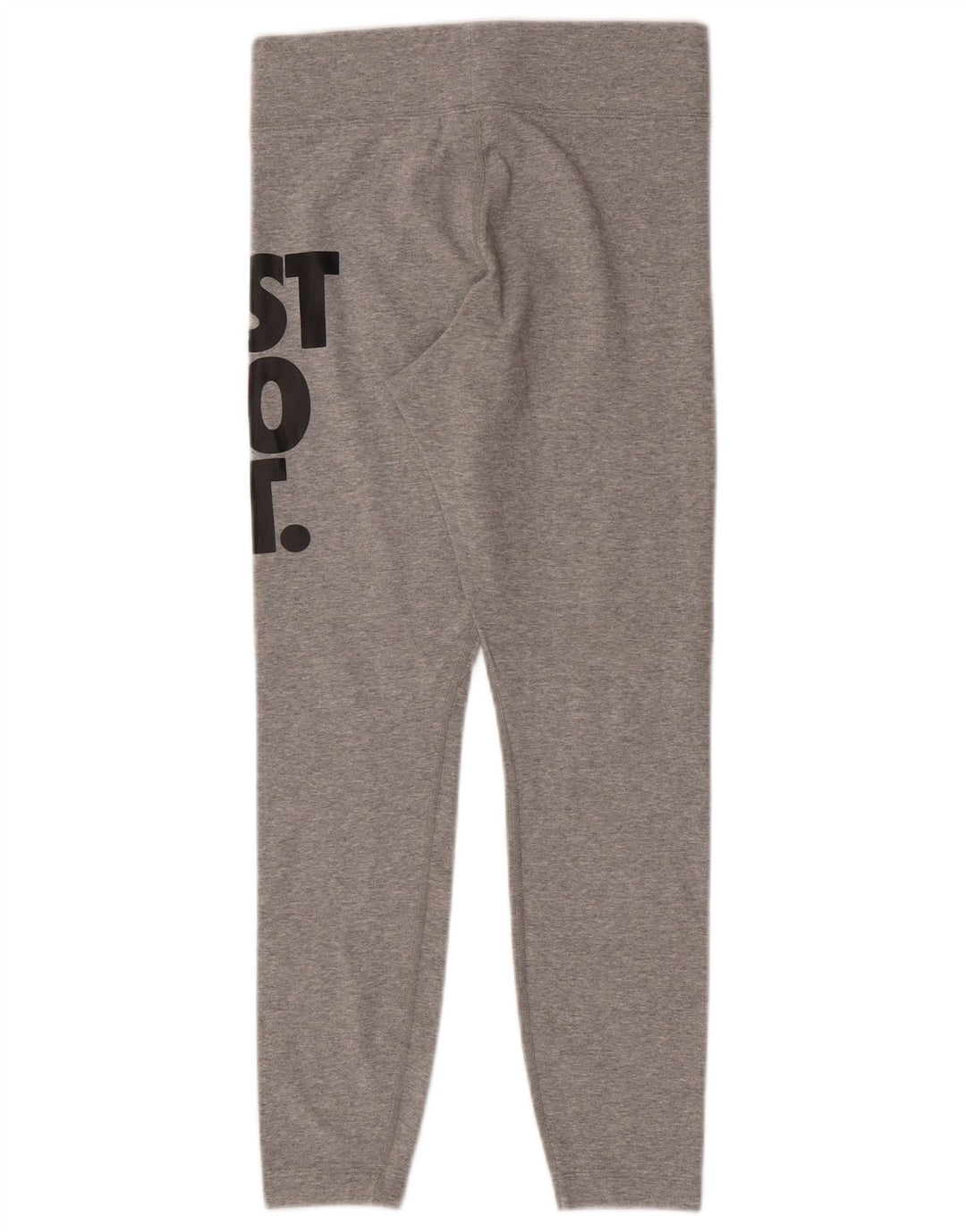 Nike Womens Graphic Leggings UK 8 Small Grau gefleckte Baumwolle