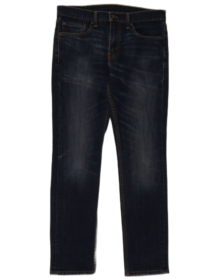 Levi's Herren 511 Slim Jeans W32 L32 Marineblau Baumwolle