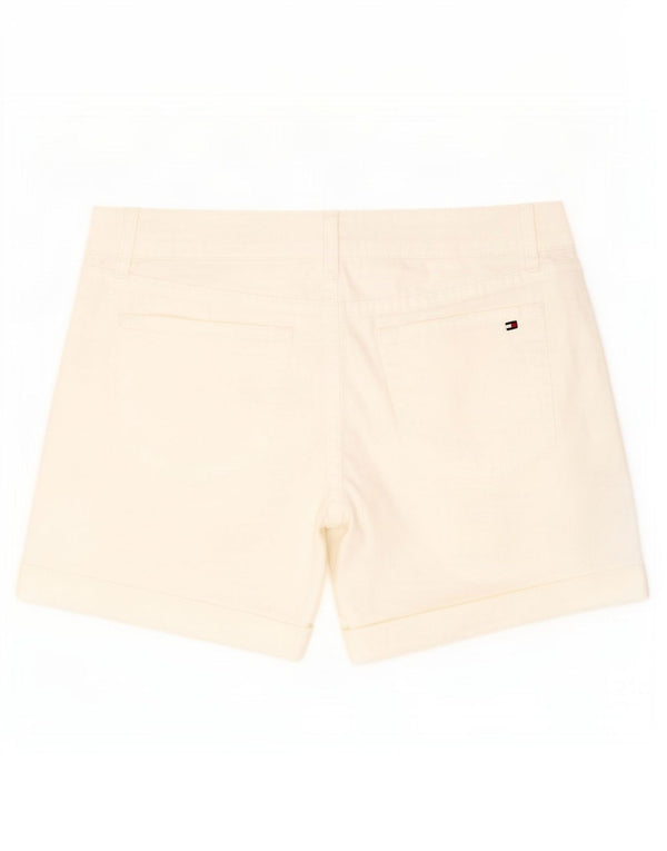 Tommy Hilfiger Damen Chino-Shorts US 6 Medium W32 Weiße Baumwolle