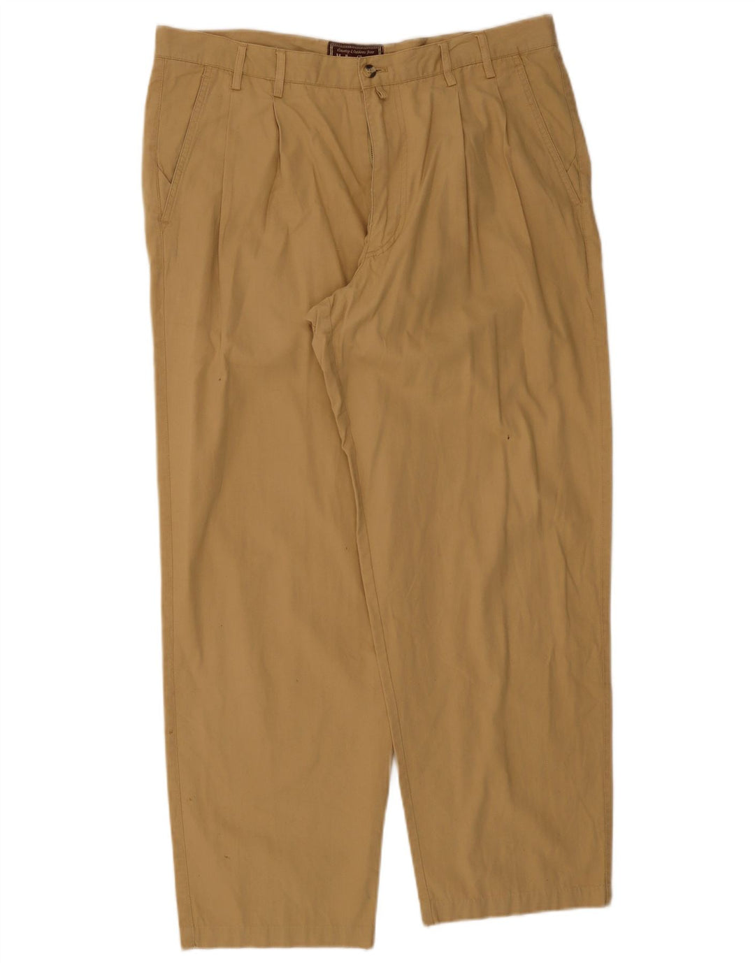 Marlboro Classics Herren-Chinohose mit Pegged, W36, L30, Beige