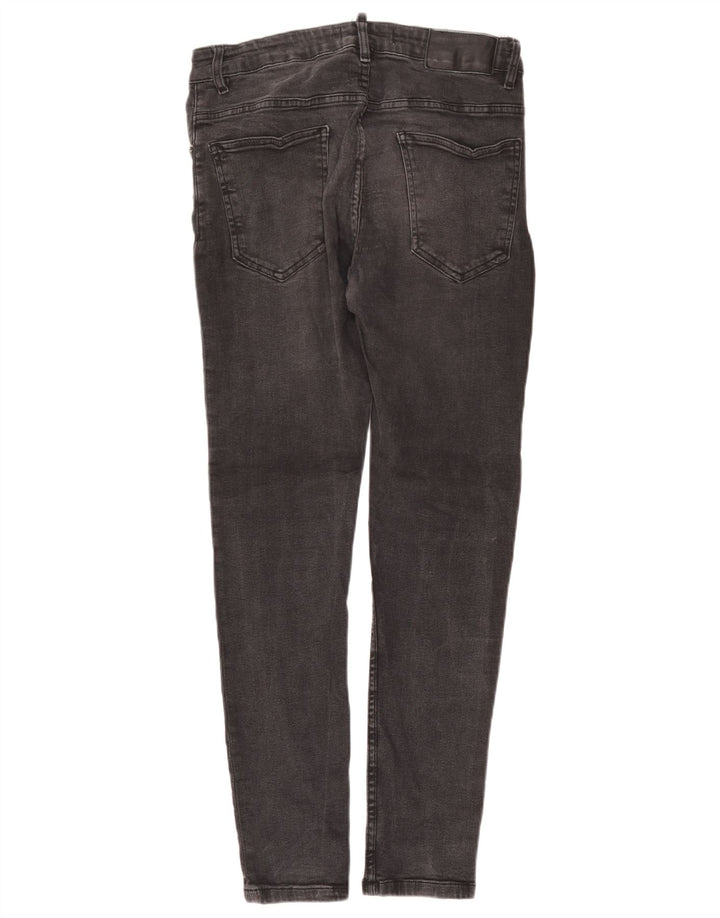 Zara Herren Skinny Jeans EU 44 Large W34 L30 Grau