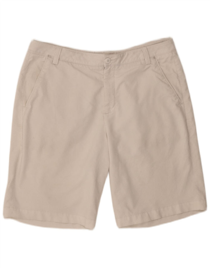Puma Herren Chino Shorts W36 Large Weiß Polyester