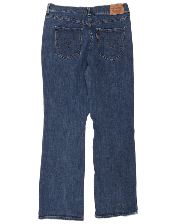 Levi's Damen Classic Bootcut Jeans US 10 Large W30 L30 Blaue Baumwolle