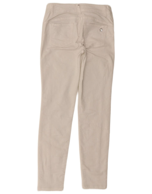 Liu Jo Skinny-Freizeithose für Damen, W29, L28, weiße Baumwolle