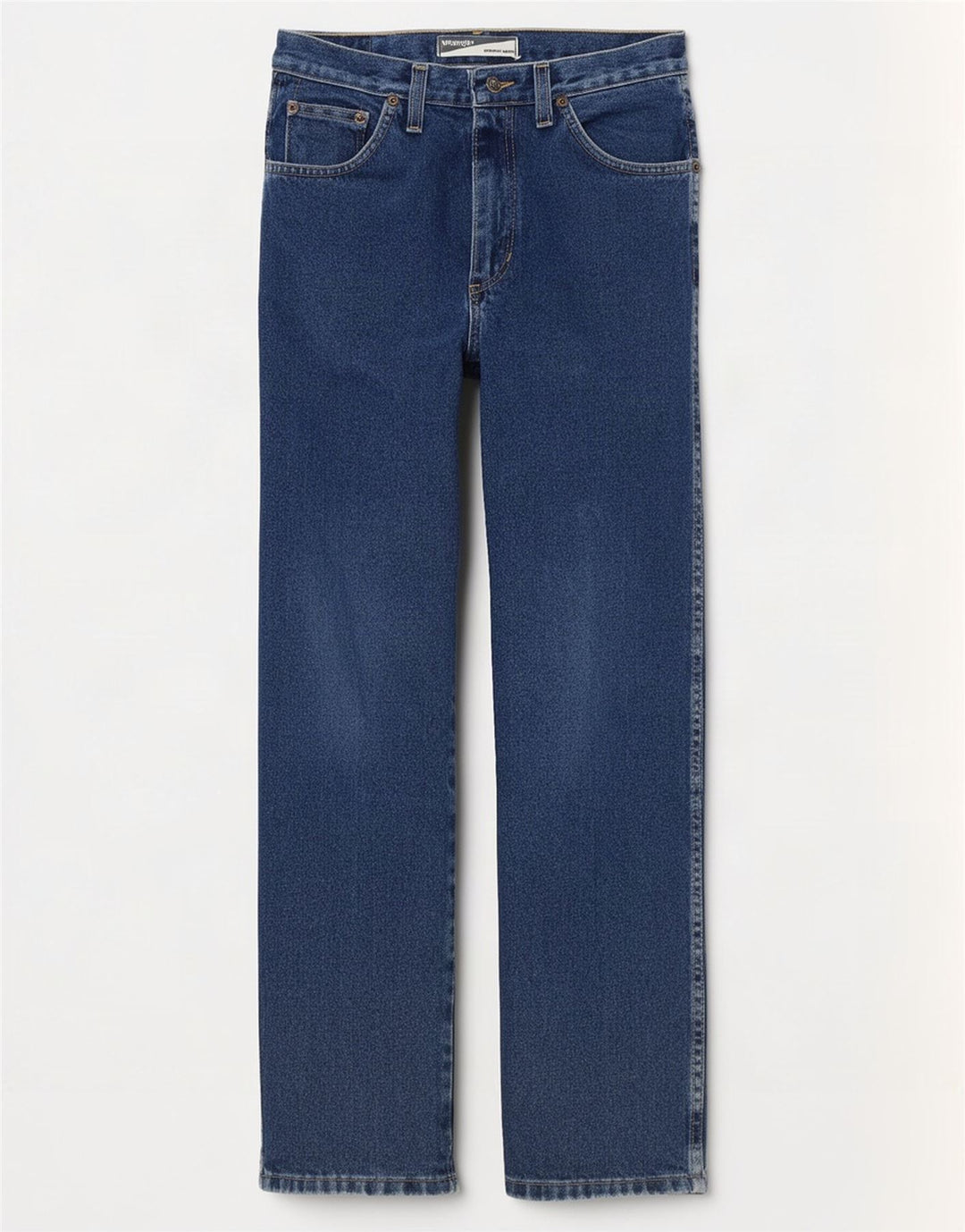Wrangler Herren Regular Straight Jeans W30 L30 Blaue Baumwolle